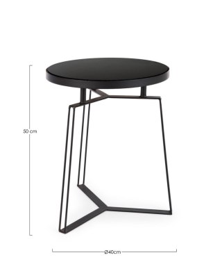 BIZZOTTO stolik kawowy ZAIRA czarny