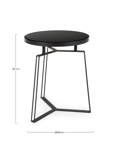 BIZZOTTO stolik kawowy ZAIRA czarny