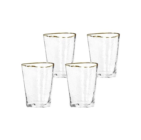 Kare Design KARE komplet 4 szklanek HOMMAGE 300 ml