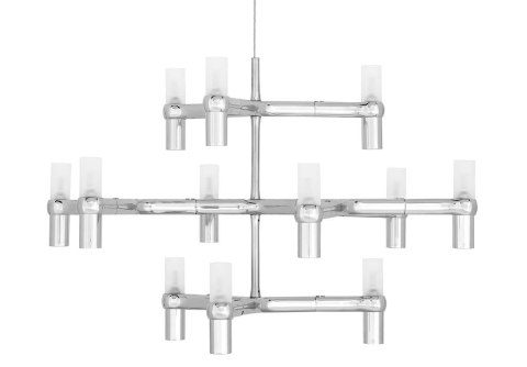 MOOSEE Lampa wisząca ATOMIC chrom