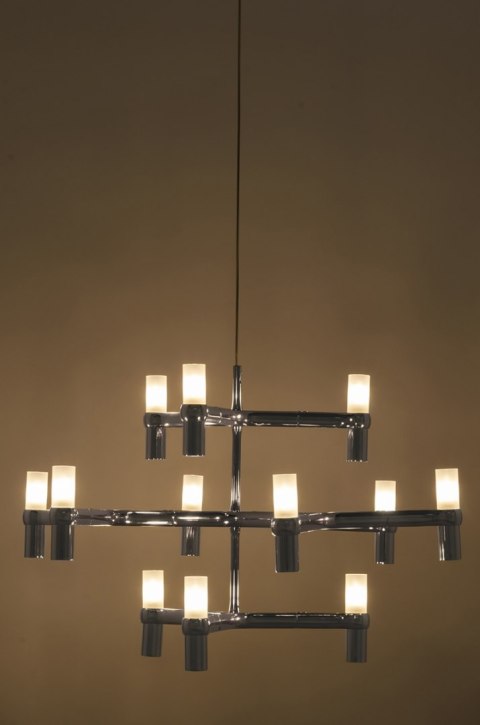 MOOSEE Lampa wisząca ATOMIC chrom