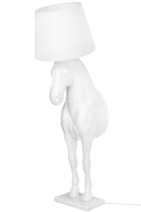 MOOSEE lampa podłogowa KOŃ HORSE STAND M biała - włókno szklane