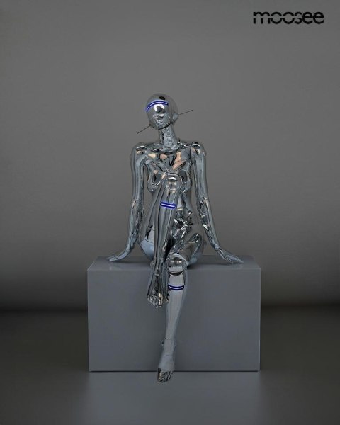 MOOSEE lampa podłogowa / rzeźba CYBER WOMAN