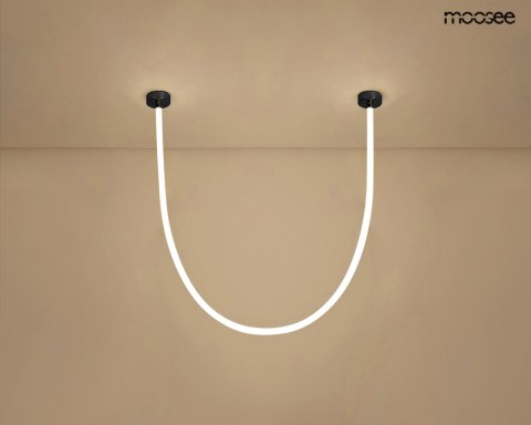 Moosee MOOSEE lampa wisząca LASSO 300 Smart czarna