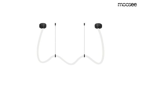 Moosee MOOSEE lampa wisząca LASSO 300 Smart czarna