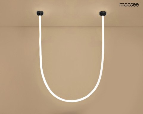 Moosee MOOSEE lampa wisząca LASSO 600 Smart czarna
