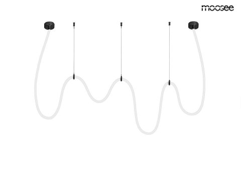 Moosee MOOSEE lampa wisząca LASSO 600 Smart czarna