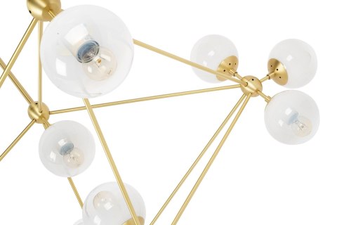 Moosee MOOSEE lampa wisząca PLANETARIO 15 GOLD złota - klosze szronione