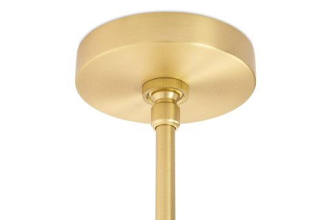 Moosee MOOSEE lampa wisząca PLANETARIO 15 GOLD złota - klosze szronione
