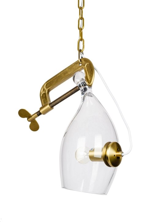 Moosee MOOSEE lampa wisząca VICE mosiądz