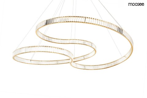 MOOSEE lampa wisząca WAVE 160A złota