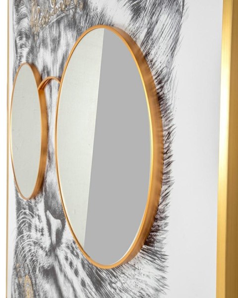 King Home Obraz KING CAT 193x213 cm