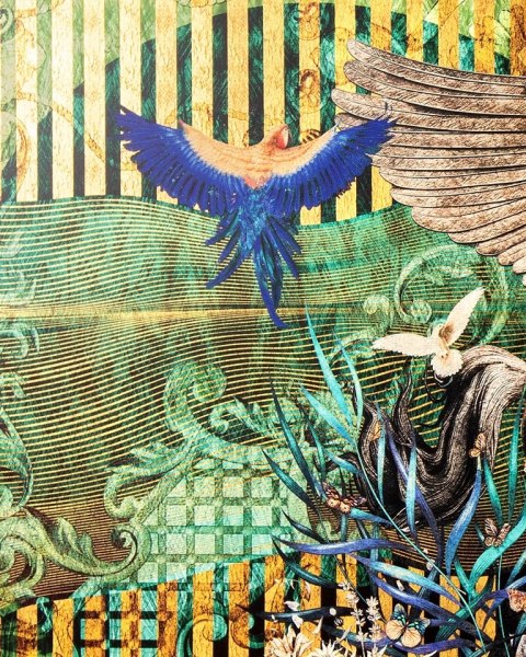 King Home Obraz PEGASUS PARADISE 266x148 cm