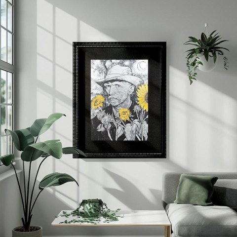 King Home Obraz VAN SUNFLOWER 96x121 cm