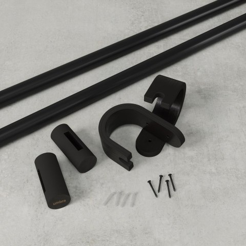 Umbra UMBRA karnisz BELLWOOD 107 - 305 cm czarny