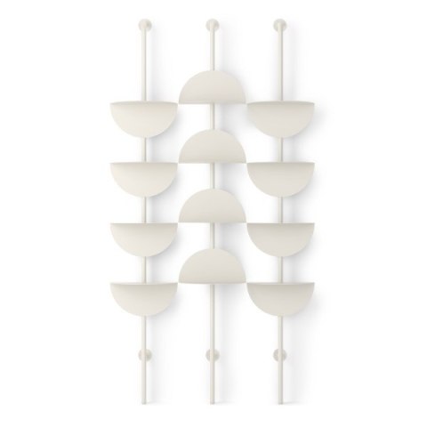 UMBRA regulowane półki ścienne SOLIS beżowe