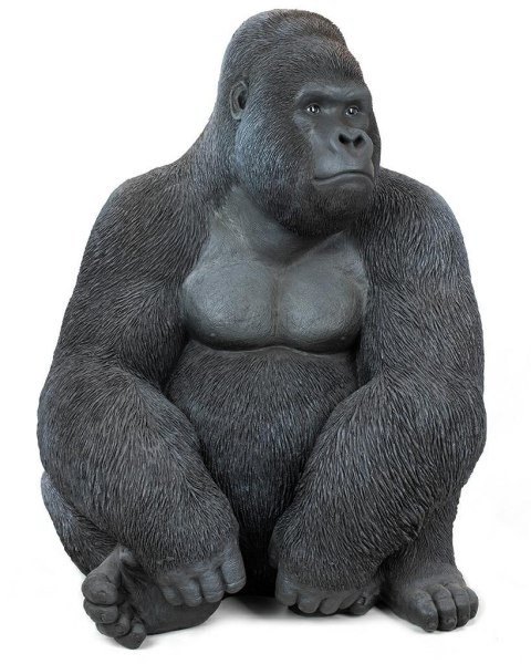 Kare Design KARE dekoracja stojąca GORILLA XL 76cm czarna