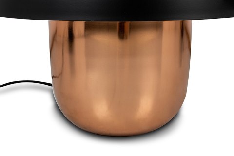 Kare Design KARE lampa stołowa MUSHROOM miedziana / czarna 44 cm