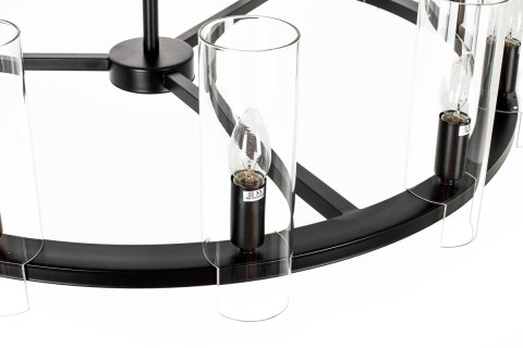 Kare Design KARE lampa wisząca CANDEL CROWN czarna - szklane klosze