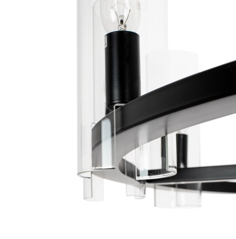 Kare Design KARE lampa wisząca CANDEL CROWN czarna - szklane klosze