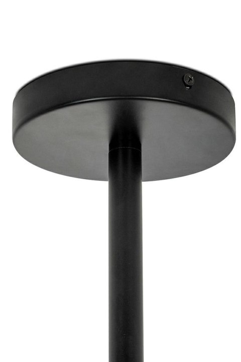 Kare Design KARE lampa wisząca CANDEL CROWN czarna - szklane klosze