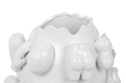 KARE wazon dekoracyjny BODY PARTS 25 cm biały