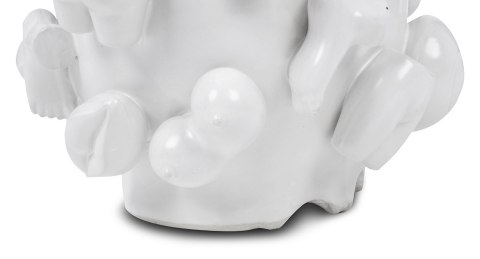 KARE wazon dekoracyjny BODY PARTS 25 cm biały