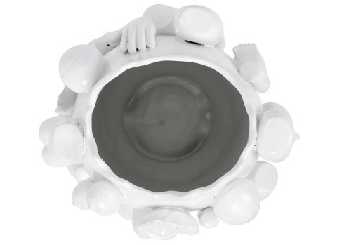 KARE wazon dekoracyjny BODY PARTS 25 cm biały
