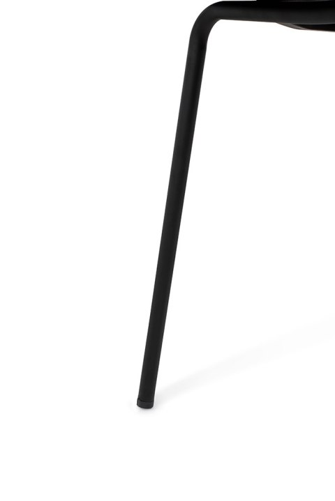 King Home Krzesło ARIA czarne - polipropylen, metal