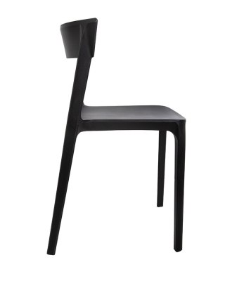 Krzesło JASPER czarne - polipropylen