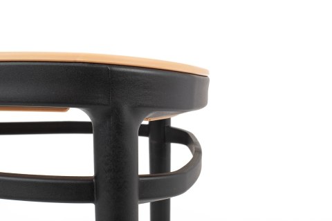 Krzesło WICKY czarne - polipropylen