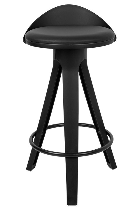 King Home Krzesło barowe MILA 65 czarne
