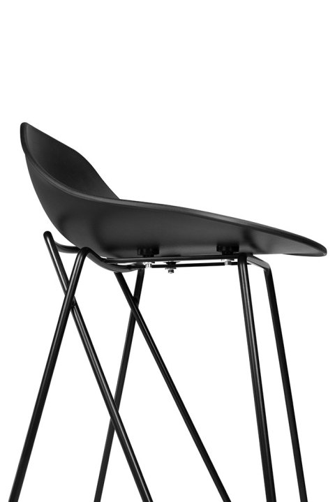 Produkt wycofany Krzesło barowe PERSY czarne 75