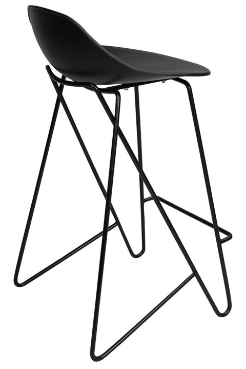 Produkt wycofany Krzesło barowe PERSY czarne 75
