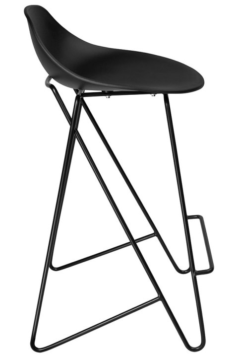 Produkt wycofany Krzesło barowe PERSY czarne 75