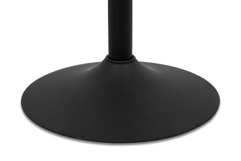 King Home Krzesło barowe SNAP BAR TAP regulowane czarne