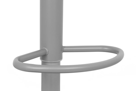 King Home Krzesło barowe SNAP BAR TAP regulowane szare