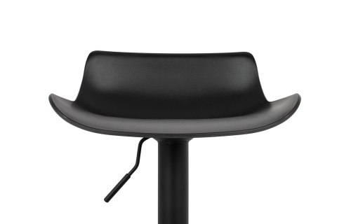 King Home Krzesło barowe SNAP BAR regulowane czarne