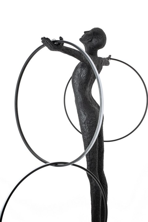 MOOSEE lampa podłogowa HUMAN CIRCULO włókno szklane