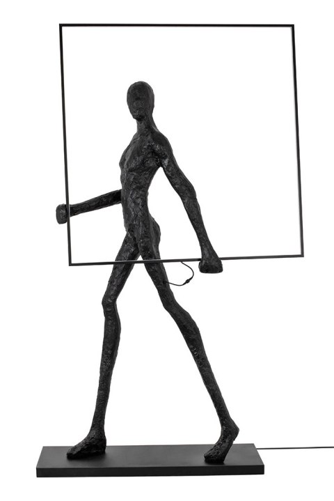 MOOSEE lampa podłogowa HUMAN SQUARE włókno szklane