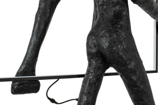 MOOSEE lampa podłogowa HUMAN SQUARE włókno szklane