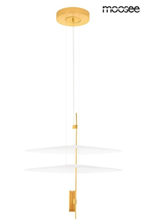 Moosee MOOSEE lampa wisząca PARROT 68 złota