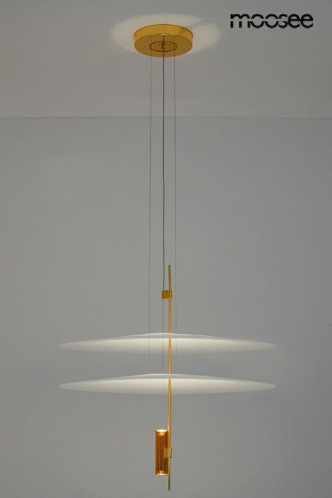 Moosee MOOSEE lampa wisząca PARROT 68 złota