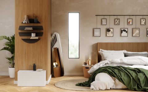 Umbra UMBRA lustro łukowe HUBBA 51 x 157 cm złote