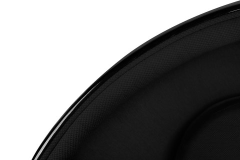 Fotel BALL BLACK czarny - włókno szklane, metal