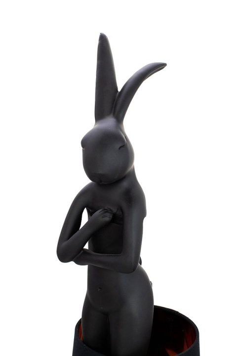 Kare Design KARE lampa stołowa RABBIT 68 cm czarna