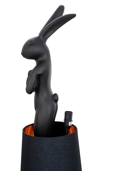 Kare Design KARE lampa stołowa RABBIT 68 cm czarna