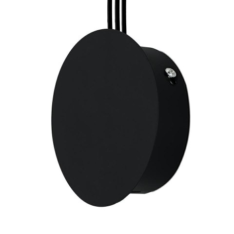 MOOSEE lampa ścienna FLUSSO WALL 3 czarna