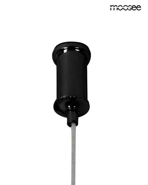 Moosee MOOSEE lampa wisząca LASSO 800 Smart czarna