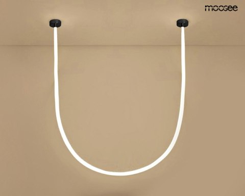 Moosee MOOSEE lampa wisząca LASSO 800 Smart czarna